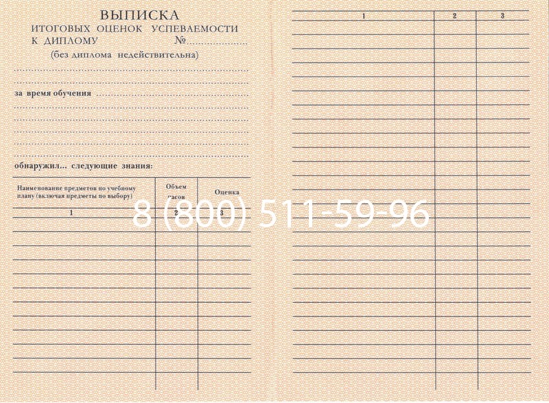 Купить Диплом училища 1995-2006 годов в Костроме